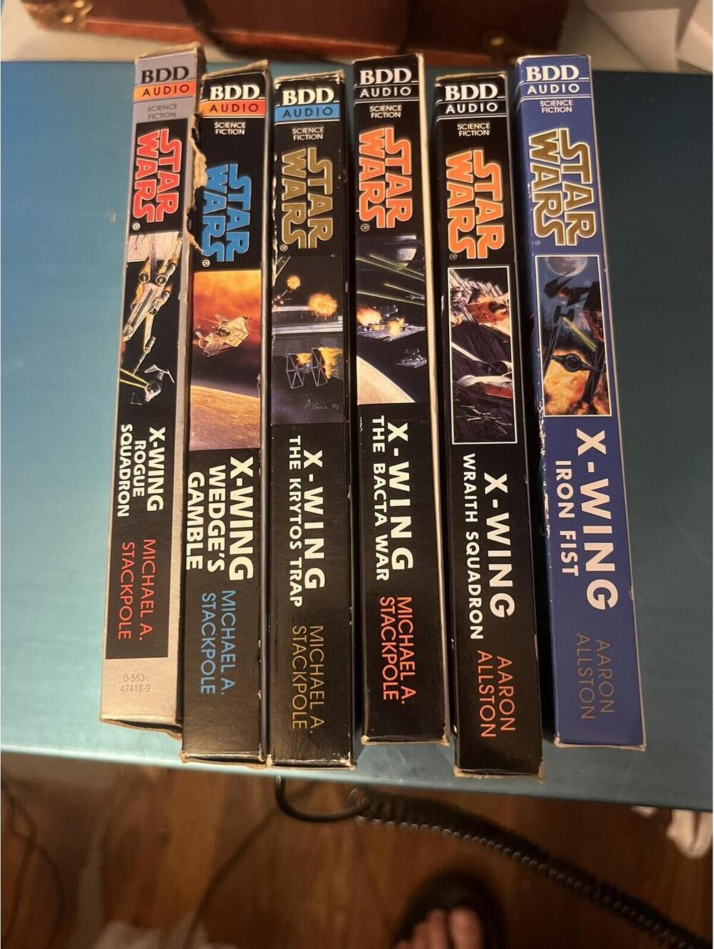 Star Wars X-Wing Audio Book Set by Michael Stackpole and Aaron Allston